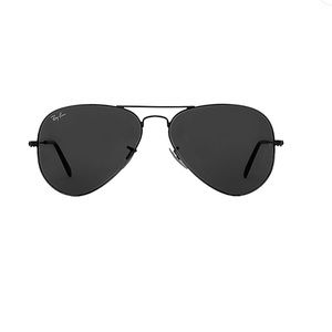 Black Ray Ban Aviator Sunglasses